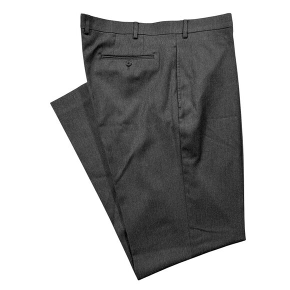 Ralph Lauren Other - Ralph Lauren Mens Dress Pants 38x32 Gray Stretch Straight Flat Front Trousers